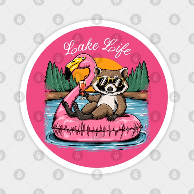 Lake Life Magnet by GoshWow®